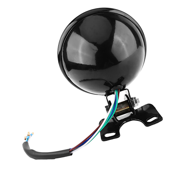 5" Motorcykelstrålkastarlampa för Yamaha Kawasaki Honda Suzuki Choppers Rund Vit