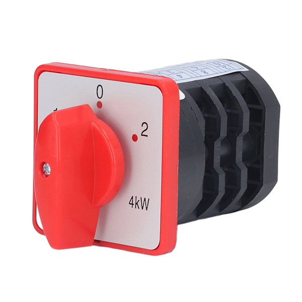 BERM-afbryder Drejeknap 3-polet 3-position Tilbehør til Power Control AC 380V