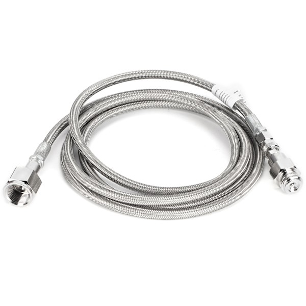 G5/8‑14 // TR21‑4 Ekstern sodavandslange CO2-tank Højtrykslangadapterkit Tilbehør 2,5 m