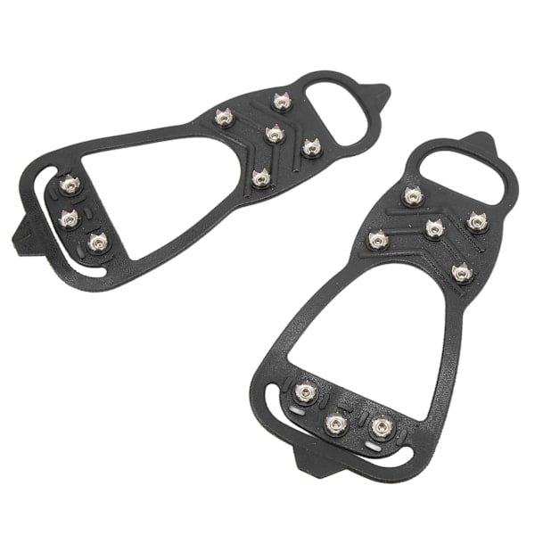 1 par 8-tands ispigge Anti-slip Ice Traction-klodser Sko-greb til vandring på sne og is