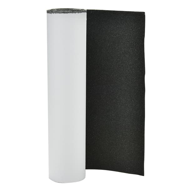 Perforated Grip Tape Sandpaper Skateboard Scooter Sticker Black Black one size