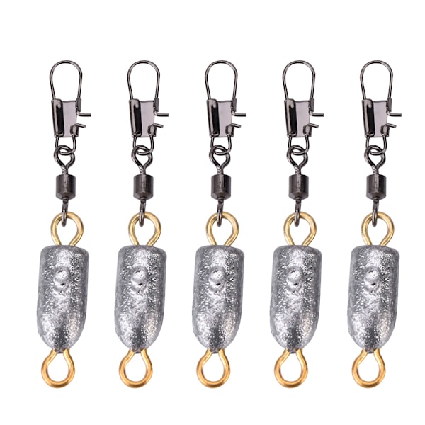 5 stk/pose Holdbar for kuleformede fiskesøkker Fisketilbehør Tackle (6g)