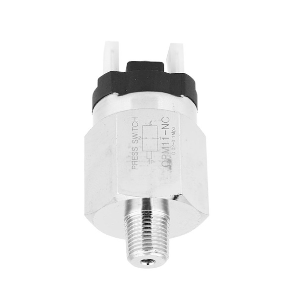 Justerbar lufttrycksbrytare NC QPM11-NC Switch G1/8in AC220V 48VAC/DC 0,02~0,1Mpa