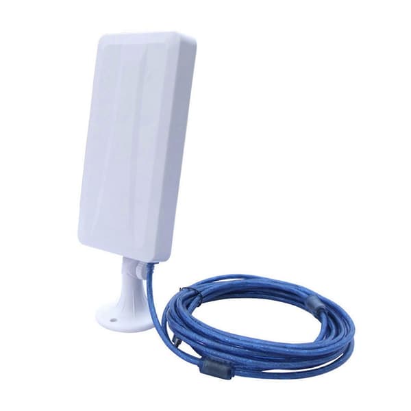 150 Mbps USB WiFi-adapter for stasjonær PC. Pålitelig RTL3070-chipset for laggfrie spill og HD-strømming. White