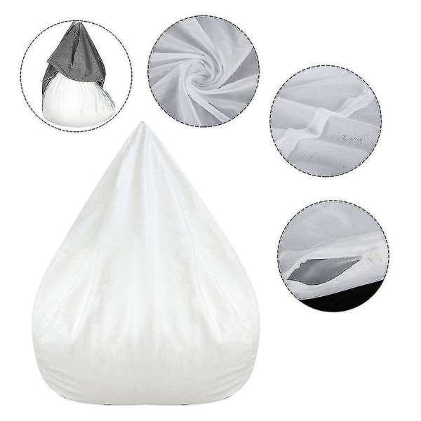 Innerfodral Case Vattentätt Lazy Bean Bag Soffor Cover , Ingen fyllning 100X120 CM