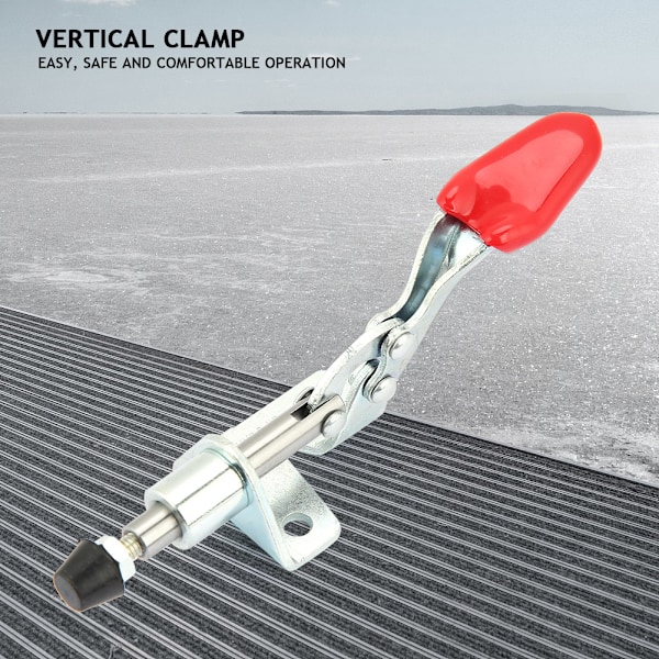 2st Järngalvaniserad Snabbfixerad Push Pull Typ Vertikal Toggle Clamp