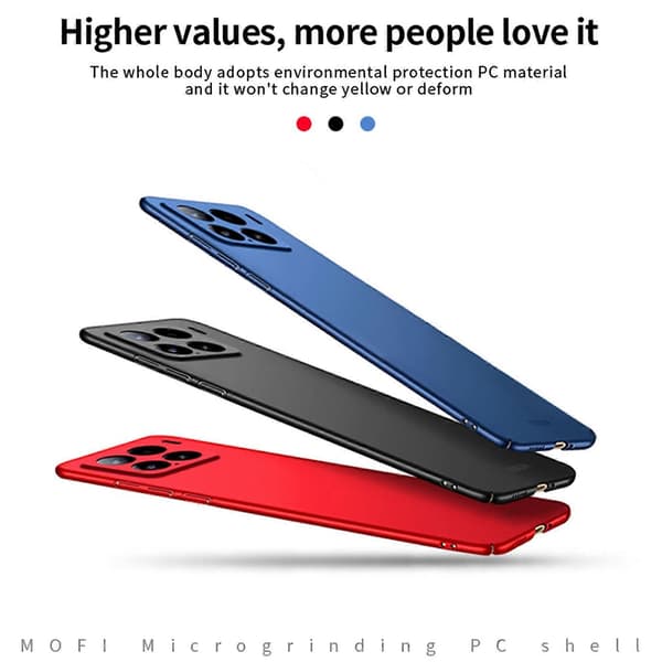 Xiaomi 15 MOFI Shield Matte -sarjan kotelo erittäin ohut PC-suojakotelo Red