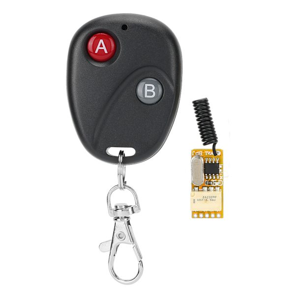 3,5V 3,7V 5V 9V 12V 24V Inlärningstyp Enkelvägs fjärrkontrollswitch Small Size Tillbehör