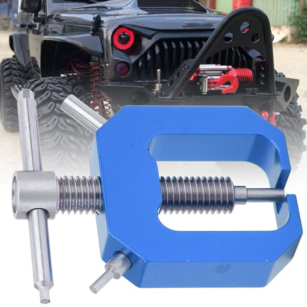【NX】Aluminiumslegering Motor Opinion Gear Puller Remover Passer til HSP 1/10 RC Bilmodel Blå