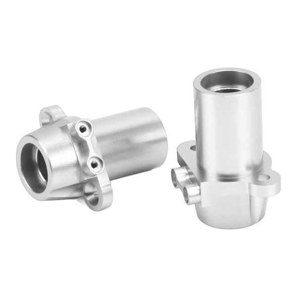 RC Metall Bakaxelhylsa Aluminiumlegering Bakaxelhylsa för Axial RBX10 1/10 RC Bil Uppgraderingsdel Silver