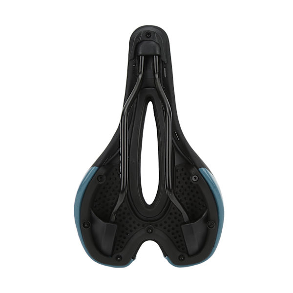 Sykkelsete med ergonomisk design, pustende og vanntett, for terrengsykkel og landeveissykkel 911 svart og blå