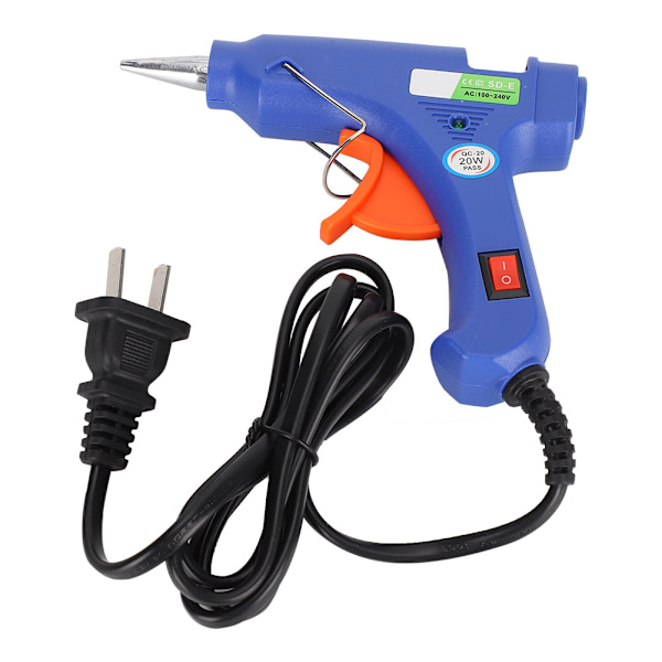 20W Limpistol DIY Universal Håndlaget Elektrisk Oppvarming Profesjonelt Utstyr 110‑240V US-plugg