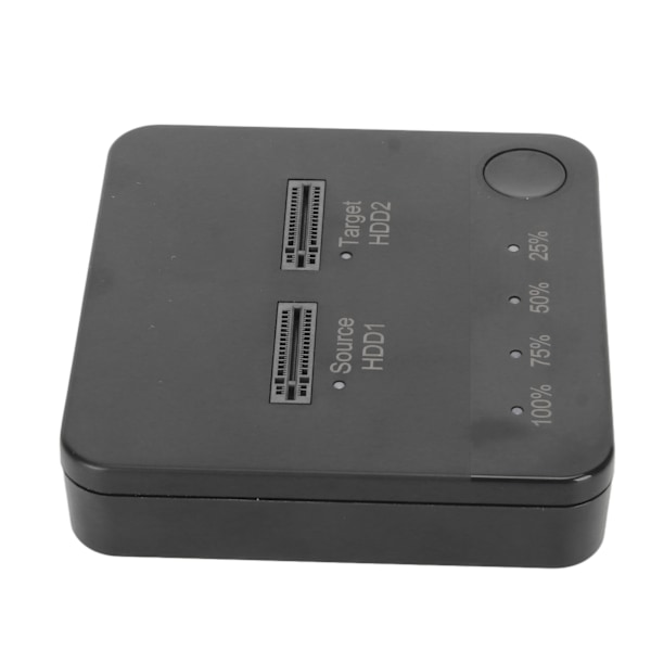 M.2 SSD Duplikator Dobbeltbugt 1 Gbps Højhastighed Offline Klon M.2 SATA SSD Dockningsstation til 2230 22242 2260 2280 22110