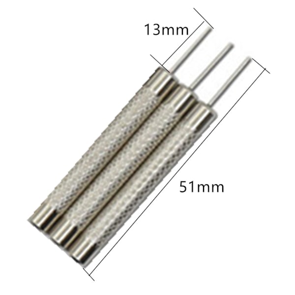 Urband Remover Tool Kit Bärbar klocka Block Hammer Spring Bar Remover Pin Punch Set Blå