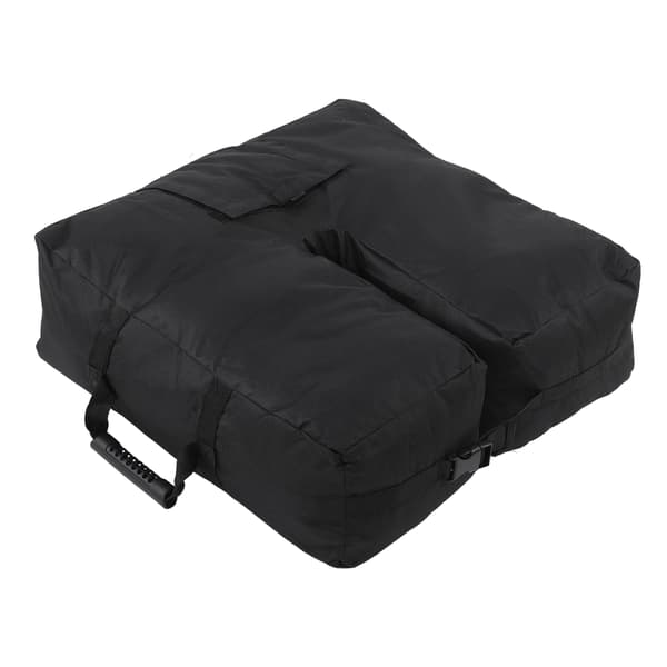 Square Paraply Base Weight Bag Stabil Paraply Base Väskor Vikt med sidoöppning för utomhusparaply