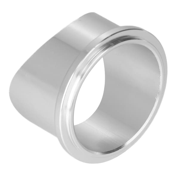 【NX】Universal 50 mm avblåsningsventil Sølv eksosventilflens BOV aluminiumflens biltilbehør
