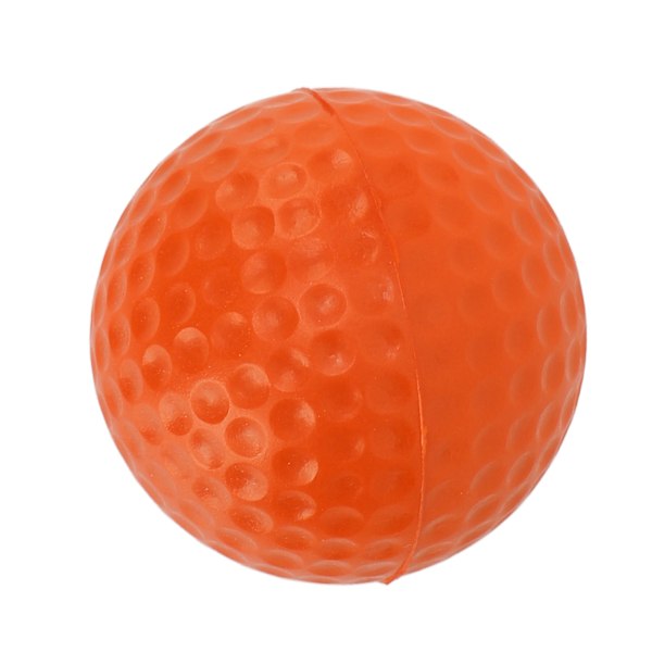 42,5 mm PU-vaahtomuovigolfpalloja Vahva joustavuus Ulkokäyttöön Golf-harjoituspallo Urheiluun ja kuntoiluun Oranssit