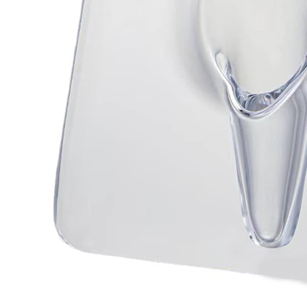 Konst Fotoram Vas Harts Multifunktionell Hydroponisk Blomvas för Kontor Hem Transparent Vit