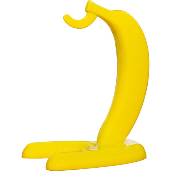 Bananhenger Banan Tree Holder Stand Gul Modern Banan Display Stand Krok for kjøkkenbenk Fruktoppbevaring, modell: Gul