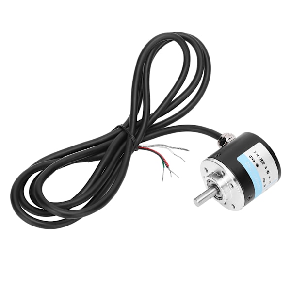 【NX】Encoder AB 2-faset inkrementel 5-24V DC Solid Shaft Encoder Kompatibel med Office Automation Engineering500B