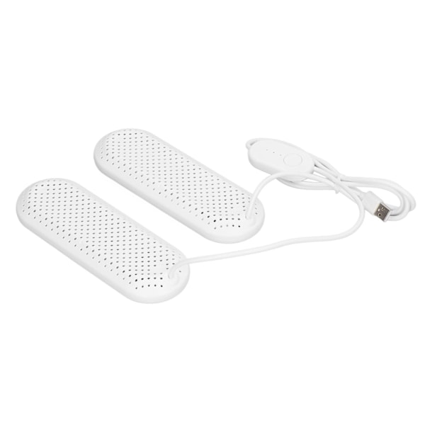 Hushålls-USB Skotorktumlare Studenthemssal Vuxna Deodoriserande Boot Skor Torktumlare med Timer Vit