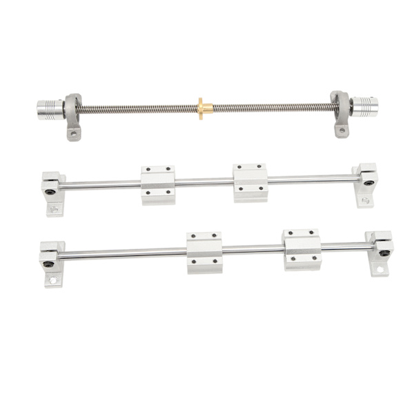 Linear Motion Rod Axel Styraxelstöd SC8UU glidblock KP08 Lagerkudde för 3D-skrivare gravyrmaskin 8 350
