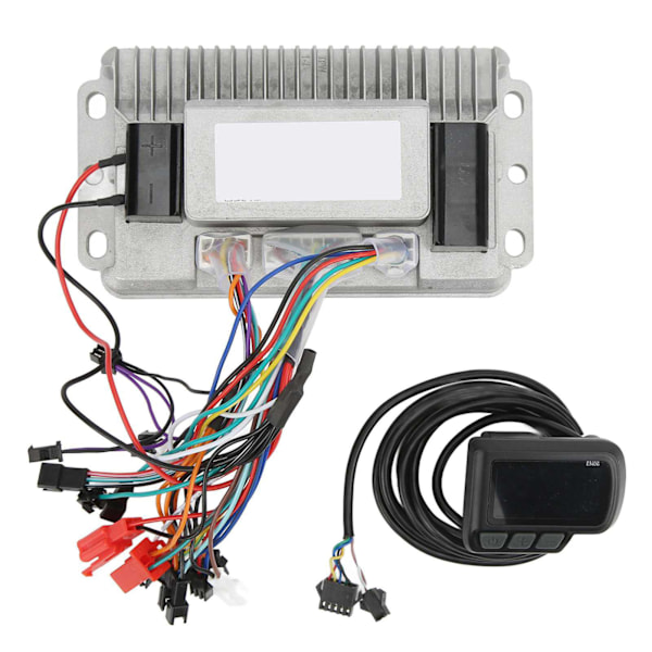 36V 48V 1000W børsteløs motorstyring EN06 LCD-skjermsett 3-trinns sinusbølgekontrollsett for elsykkel