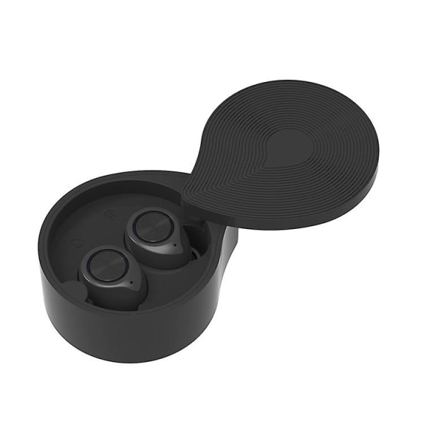 Bluetooth hörlurar Touch Control Brusreducerande vattentät stereo Black