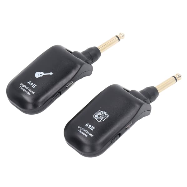 【NX】Gitarrmottaker Sender Sett Plug and Play Trådløs sender Mottaker Lyd Trådløst gitarsystem
