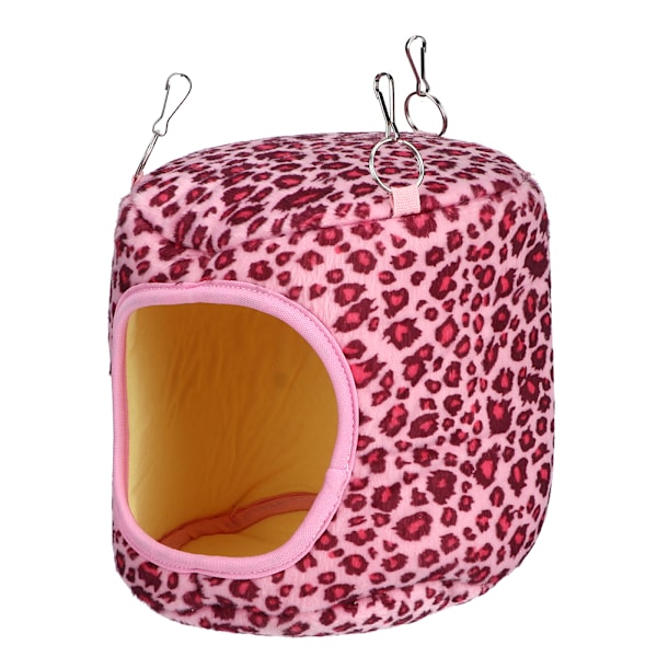 Bomullsdjur hamster varm hängmatta hängande sovbo för ekorre igelkott marsvin Chinchilla kaniner Rosa leopard