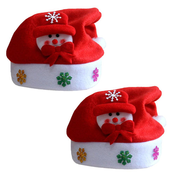 Christmas Hatssanta Hats For Christmas Nyttår Festlig festutstyr adult