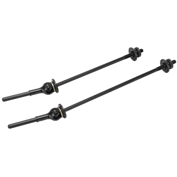 RISK 1 Par MTB Cykelnav Snabbkopplingsstavar Cykel Titanium Legering Axelspett Spak Svart