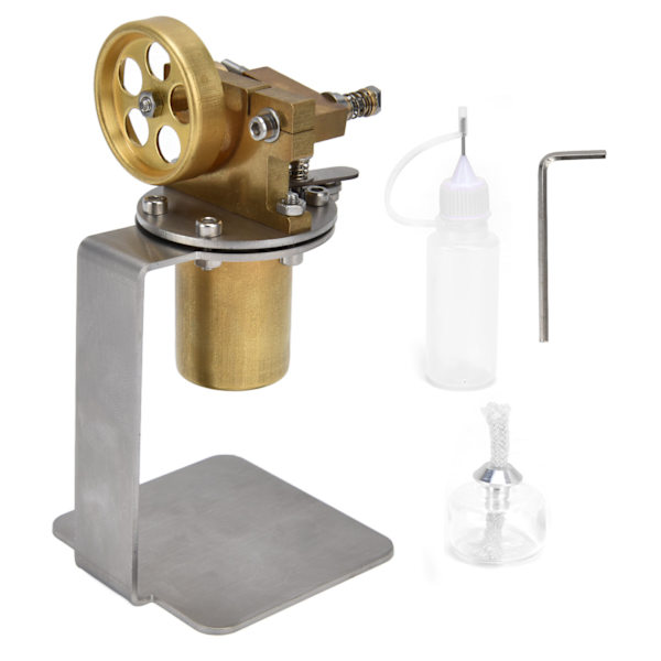 Mini Steam Engine Desktop Mekanisk stirlingmotormodell för fysikalisk experimentutbildning