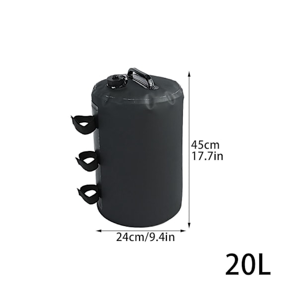 Vandvægte til Markise 10L/20L - Robust Vandvægt til Telte