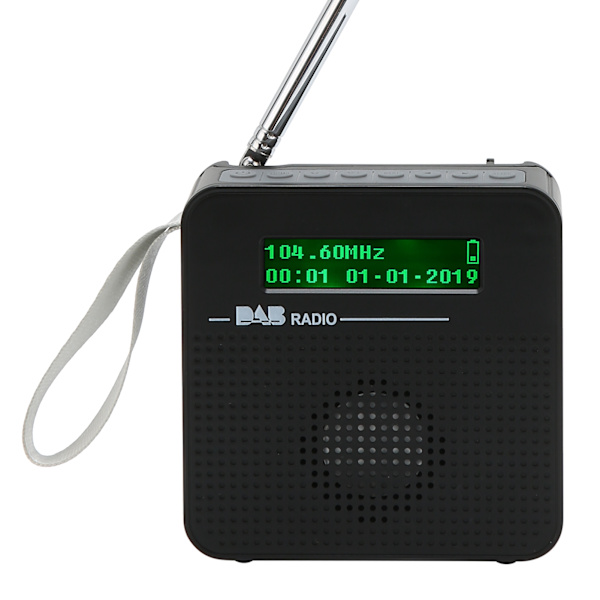 Digital Radio Bærbar Bluetooth FM-radio med DAB/DAB+ for turer utendørs