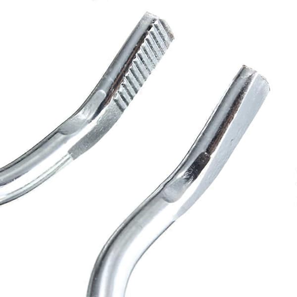 [NX]45cm digel tang i rustfrit stål, grafit smelteovn, tangholder Silver