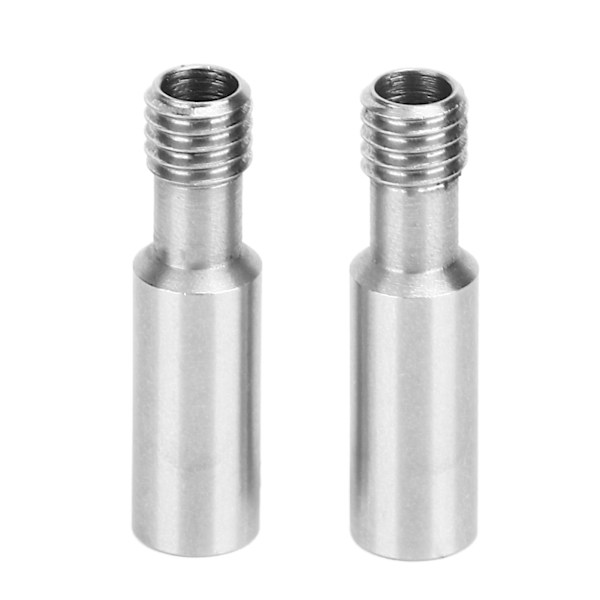 2 stk Heatbreak Tube 303 Rustfrit Stål Matarrør Hals 3D-printer Dele CNC Finish