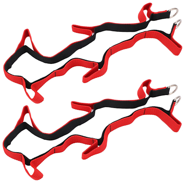 Væg- og Loftsfiskerstangstativ Rem Webbing Fiskerstang Overhead Vægmontering Holder Organizer