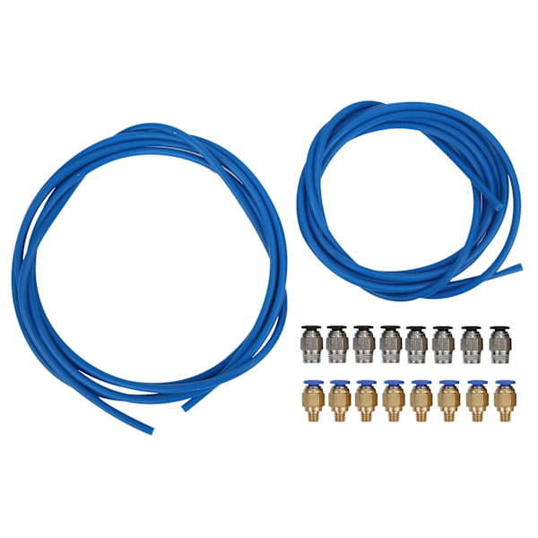 3D-tulostin PTFE-putki PC4‑M6 PC4‑M10 pneumaattiset liittimet Creality Ender 3:lle