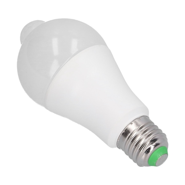 E27 18W LED Induktionslampe PIR Infrarød Bevægelsessensor Lampe til Gang Soveværelse Trappe 85‑265VPure Hvid Lys