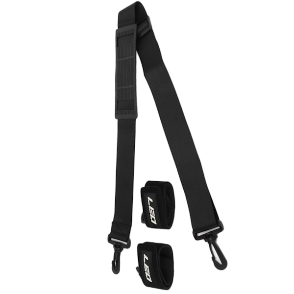 Slitesterk Fiske Stang Justerbar Skulderstropp Belte Fiske Stang Pole Bære Stropp Sling Band