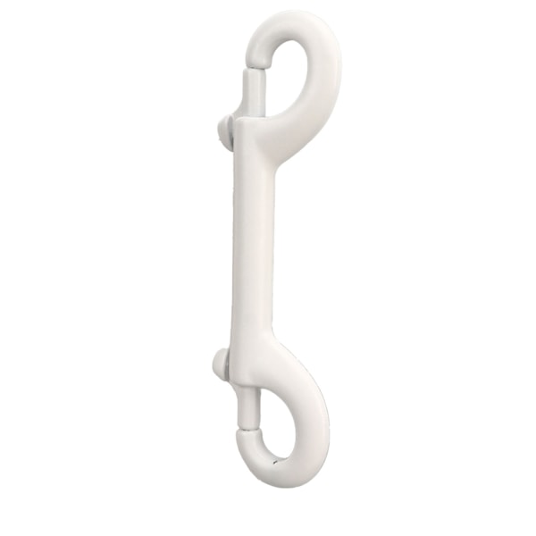 115 MM Dobbel-Endet Bolt-Snapphaker 316 Rustfritt Stål Dobbel-Endet Trigger-Snapp Fjørstilte Bolter BCD Safety Scuba Tilbehør Hvit
