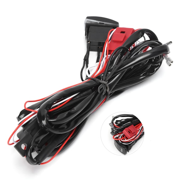 40A 12V LED-Spotlight-Ledningsnet 1-til-2 IP67 Vandtæt til Bil Motorcykel ATV UTV
