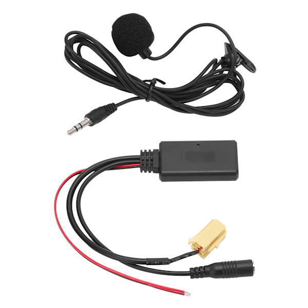 Bil Bluetooth5.0 AUX-modul Håndfri Mikrofon Udskiftning til Fiat Grande Punto