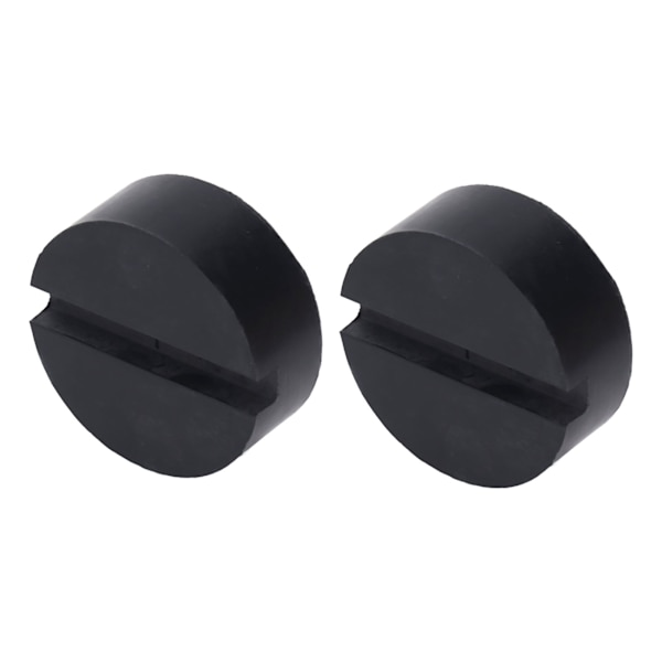 2st Gummi Jack Pad slitsad Adapter Universal för fordonslyftaxelstativ Bil SUV