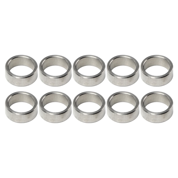 10 st Bricka mellanlägg 15 mm ytterdiameter 12 mm ID rostfritt stål tillbehörsdelsats kit3515-0015-0060