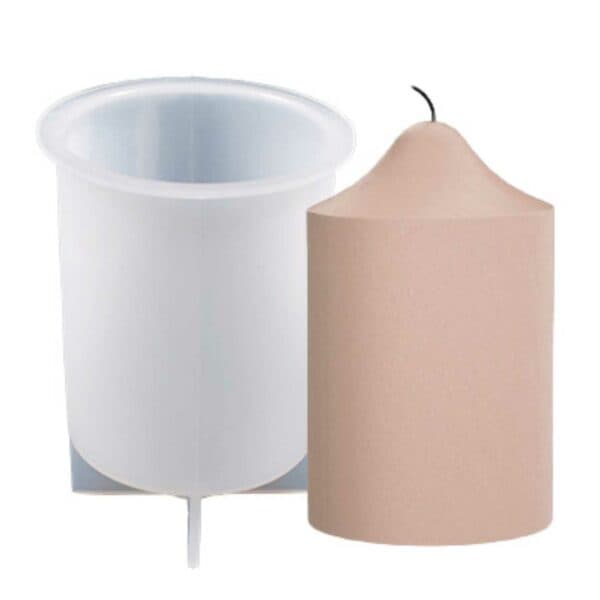 【NX】Silikon Ljusform DIY Stearinljus Cylinder