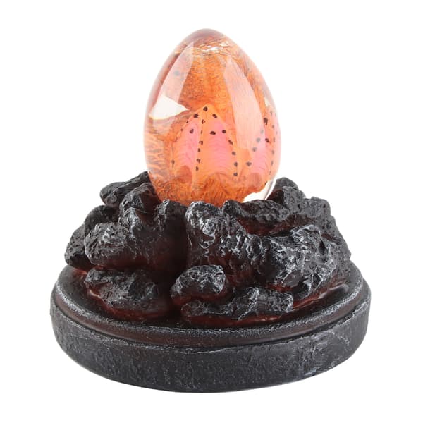 Saurs Dragon Egg Glødende Harpiks Lava Saurs Egg Hjem Ornament Samlinger