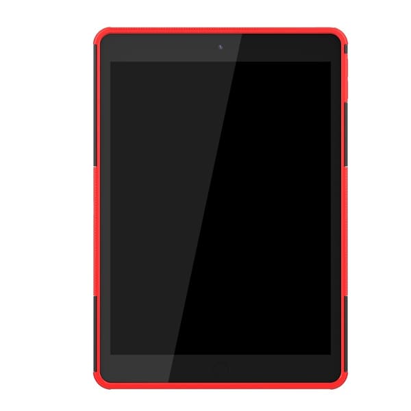 iPad 10.2 2019/2020/2021 Cover Robust Stativ Rød Red R\u00f6d