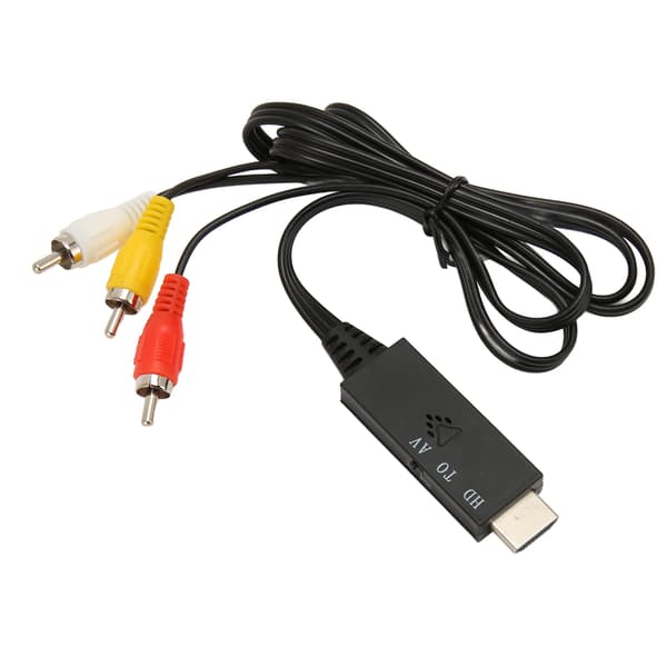 HD Multimedia Interface till RCA-omvandlare Professionell stöder HD Multimedia Interface-utgång från 720P till 1080P